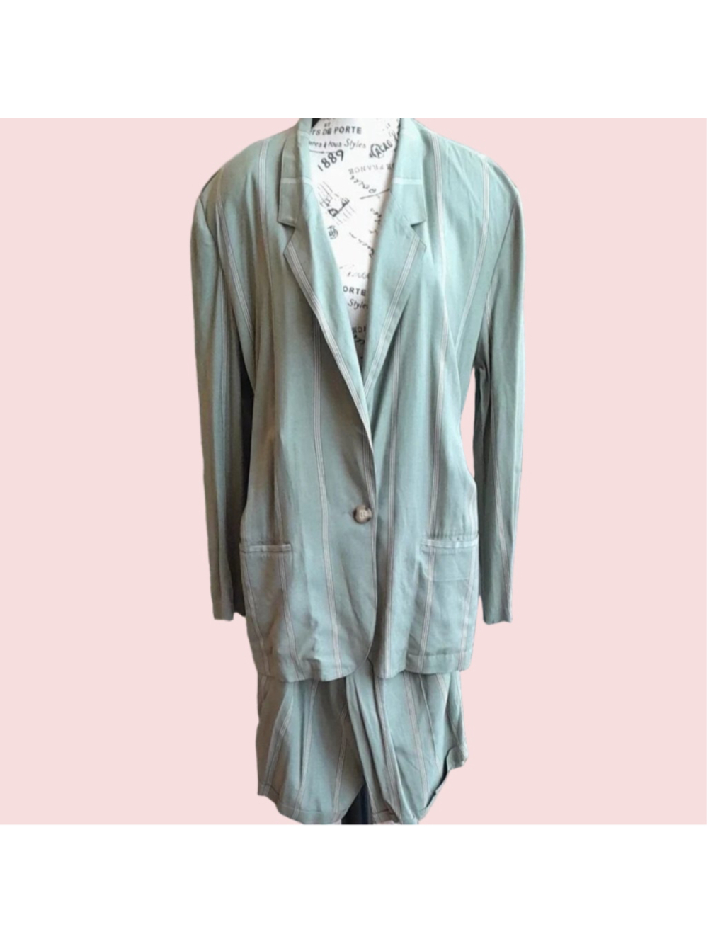 Moods by Krizia Blazer and Short Set
